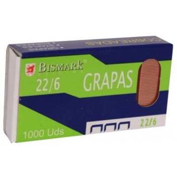 Caja de Grapas 22/6 Bismark