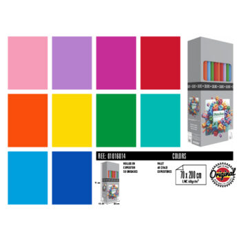 Rollos Colores 70 x 200 cm