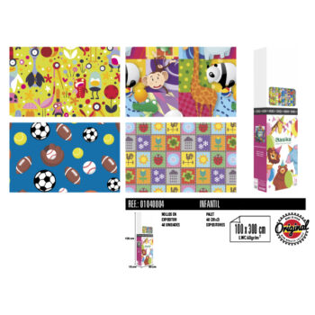 Rollos Infantil 100 x 300 cm
