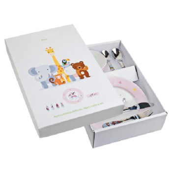 Set de Vajilla de Porcelana de 6 Piezas Unicornio