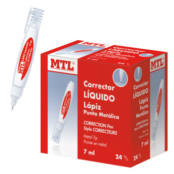 Corrector Líquido Tipo Lápiz de 7 ml