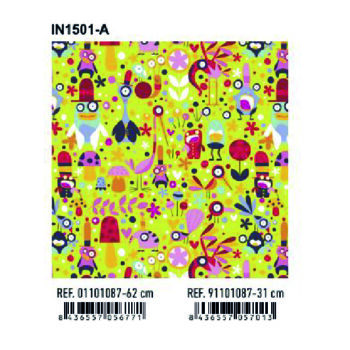 Papel de Regalo Bobinas Basika 31 cm (IN1501-A)