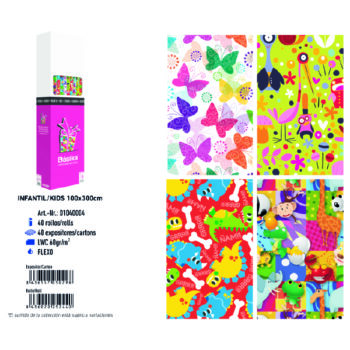 Rollos Infantil 100 x 300 cm