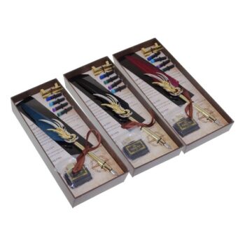Set Pluma Con Arabesco