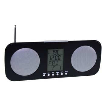 Radio -  Despertador Negra Plana