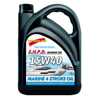 Lubricante Motor S.H.P.D. 15W40 Sintético 4 T 5 L