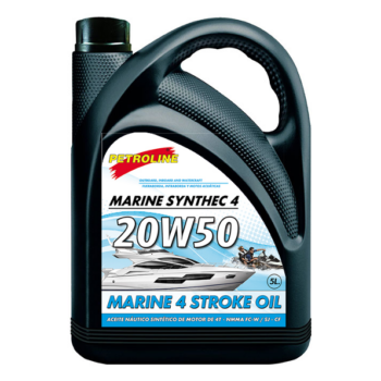 Lubricante Motor 20W50 Sintético 4 T 5 L