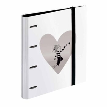 Carpeta Anillas A4 Recambio Volar Blanco