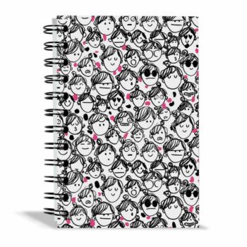 Libreta Wiro Pautada A6 Caras