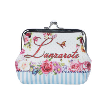 Monedero Grande Vintage Lanzarote Blanco