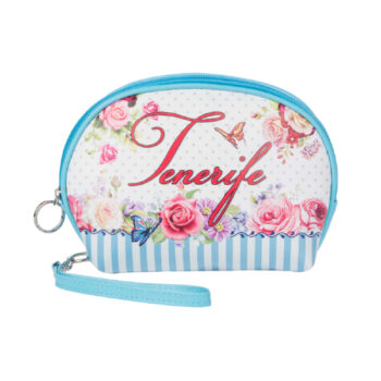 Neceser Redondo Vintage Tenerife Blanco