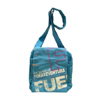 Bolso Hombre Fuerteventura Azul/Beige