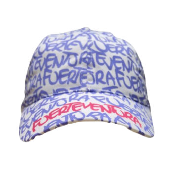 Gorra Neón Fuerteventura Blanco/Lila/Fucsia