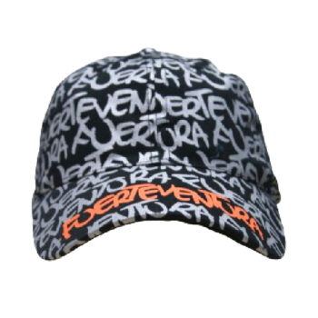 Gorra Neón Fuerteventura Negro/Plata/Naranja