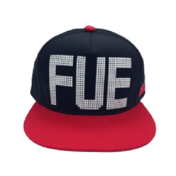 Gorra Flat Fuerteventura Negro/Rojo