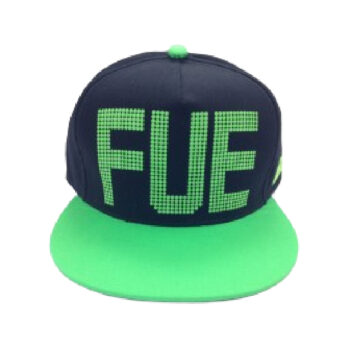 Gorra Flat Fuerteventura Negro/Lima