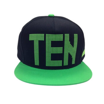 Gorra Flat Tenerife Negro/Lima