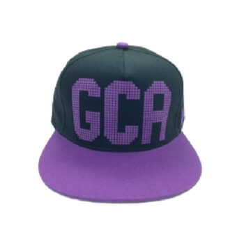 Gorra Flat Gran Canaria Negro/Lila