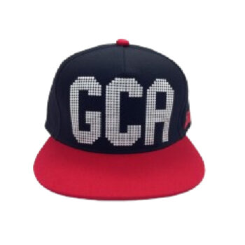 Gorra Flat Gran Canaria Negro/Rojo