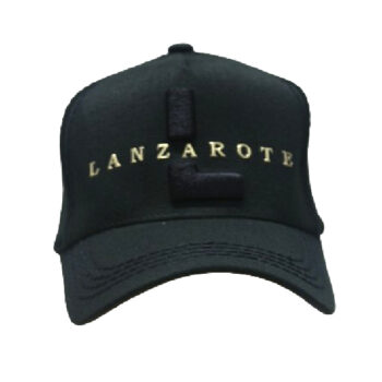Gorra Metrópolis Lanzarote Negro
