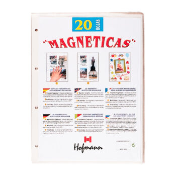 Bolsa 20 Hojas Magnéticas DIN-4