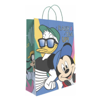 Bolsa Decorada Disney Mickey y Donald Tamaño «L» 32+14×40 cm