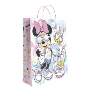 Bolsa Decorada Disney Minnie y Daisy Tamaño «L» 32+14×40 cm