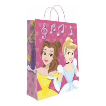 Bolsa Decorada Disney Princess Tamaño «L» 32+14×40 cm