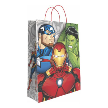 Bolsa Decorada Marvel Avengers Tamaño «L» 32+14×40 cm