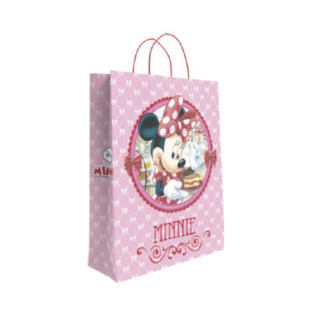 Bolsa Decorada Minnie 1 Tamaño "S" 24+10x32 cm