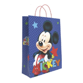 Bolsa Decorada Mickey 2 Tamaño «L» 32+14×40 cm
