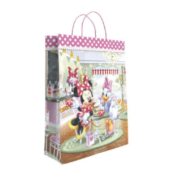 Bolsa Decorada Minnie 1 Tamaño «L» 32+14×40 cm