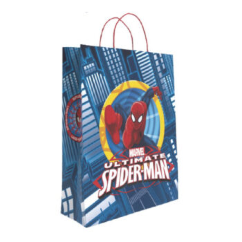 Bolsa Decorada Spiderman 2 Tamaño «L» 32+14×40 cm