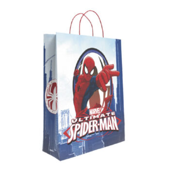 Bolsa Decorada Spiderman 1 Tamaño «L» 32+14×40 cm