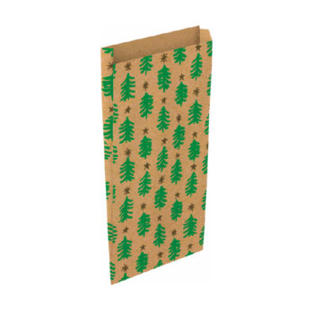 Pack 25 Sobres Decorados Árboles Kraft Tamaño «M» 20+6×35 cm