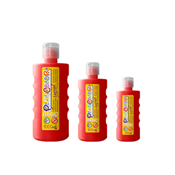 Playcolor Liquid Basic 500 ml Color Rojo