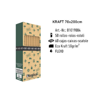 Rollos Kraft 70 x 200 cm