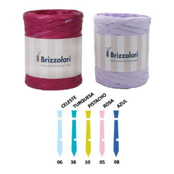 Rafia Tonos Pastel 200 metros Color Rosa