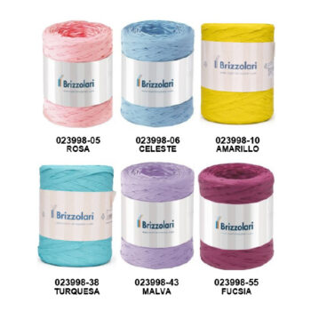 Rafia Tonos Pastel 200 metros Color Celeste
