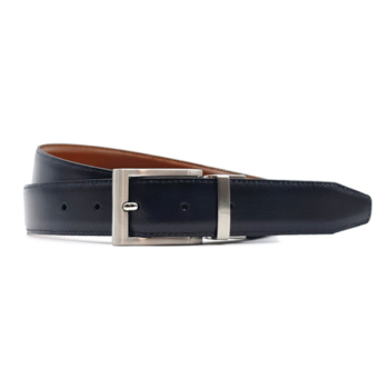 Cinturón Piel Reversible Hombre Modelo RPIEL/30 Cuero - Negro