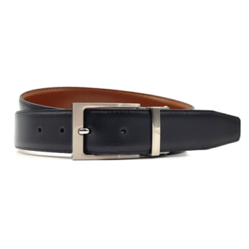 Cinturón Piel Reversible Hombre Modelo RPIEL/35 Negro - Cuero