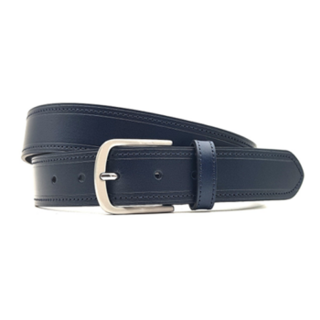Cinturón Piel Hombre Modelo 308/35 Azul Marino