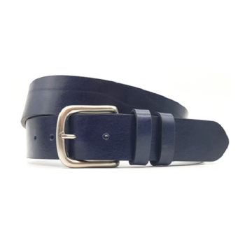 Cinturón Piel Vaquero Hombre Modelo 410/40 Azul Marino