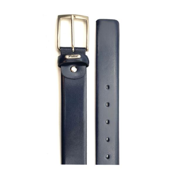Cinturón Piel Hombre Modelo 7004/35 Azul Marino - Imagen 2