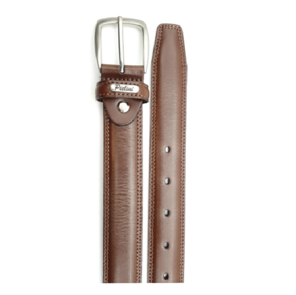 Cinturón Piel Hombre Modelo 7001/30 Marrón Claro - Imagen 2