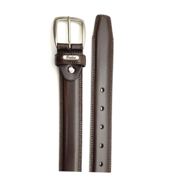 Cinturón Piel Hombre Modelo 7001/30 Marrón Oscuro - Imagen 2