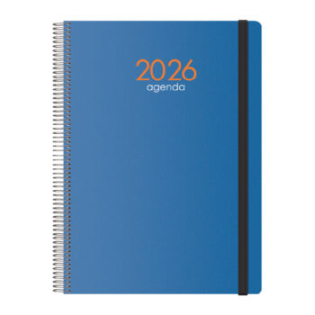 Agenda Syncro Espiral Color Azul