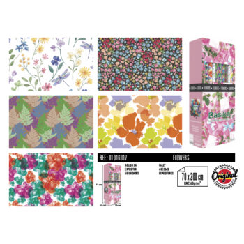 Rollos Flores 70 x 200 cm