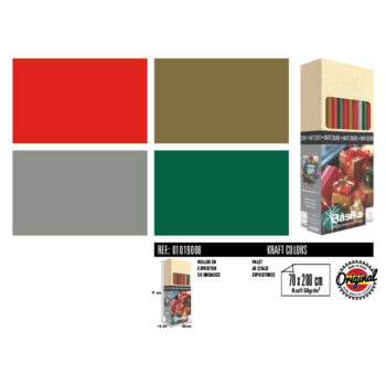 Rollos Kraft Colores 70 x 200 cm