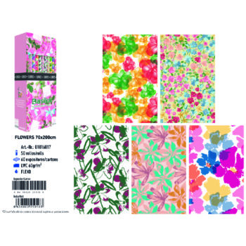 Rollos Flores 70 x 200 cm